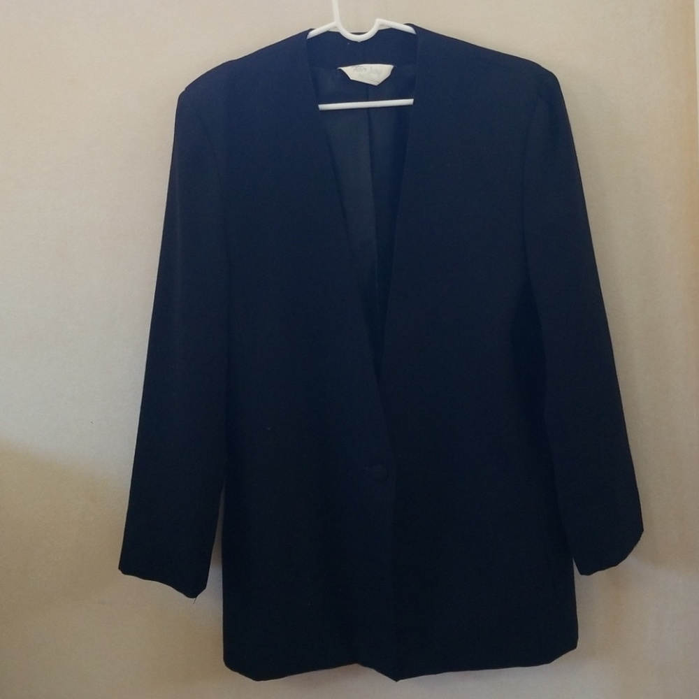Black Vintage TanJay blazer